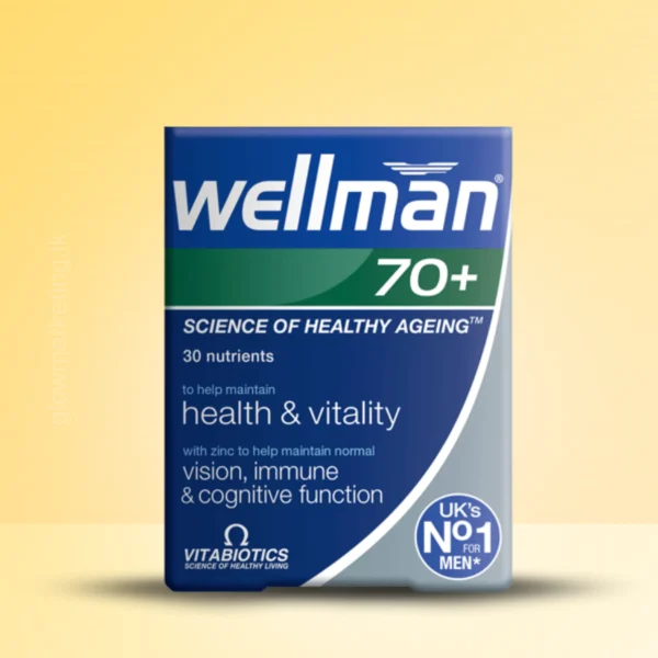 Vitabiotics Wellman 70+ Bottle – 30 Tablets