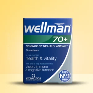 Vitabiotics Wellman 70+ Bottle – 30 Tablets