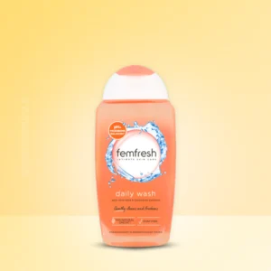 Femfresh Daily Wash bottle – gentle, pH-balanced intimate cleanser with Aloe Vera and Calendula for everyday feminine hygiene