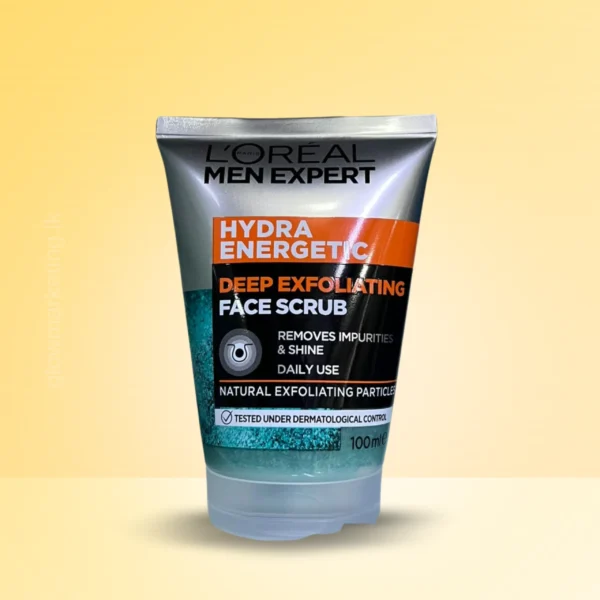 Loreal Men Face Scrub 100ml
