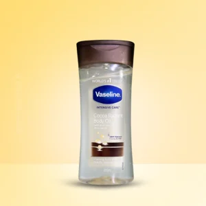 Vaseline Cocoa Radiant Body Oil 200ml – lightweight, non-greasy moisturizer for healthy skin