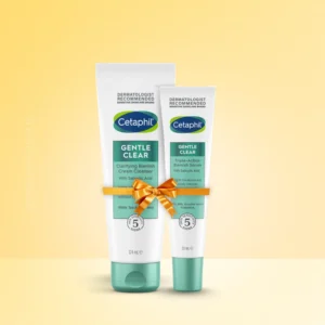 Cetaphil Blemish Control Combo Pack. Cetaphil Blemish Control Combo Pack with Clarifying Blemish Cleanser 124ml and Triple-Action Blemish Serum 30ml for acne-prone skin