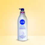 NIVEA Hydration Body Lotion 400ml – 72h deep moisture with Hyaluron and Sea Minerals for smooth, soft, and radiant skin.