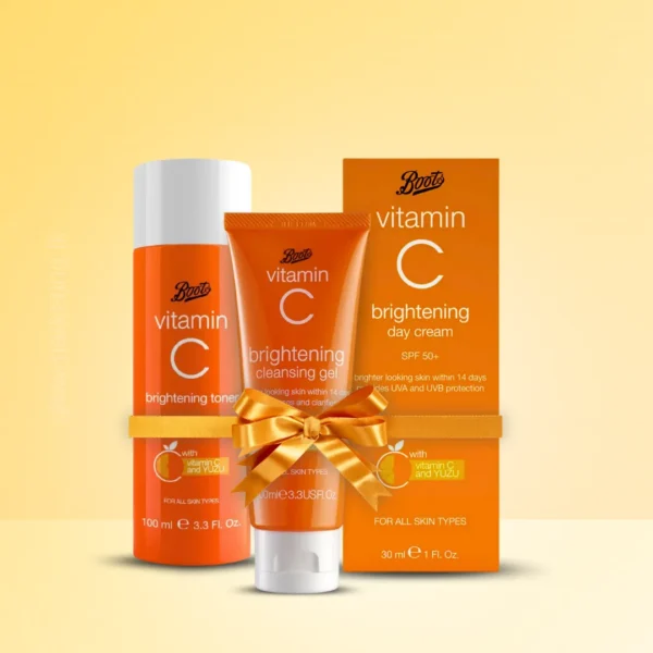 Boots Vitamin C Brightening Combo Pack set for all skin types