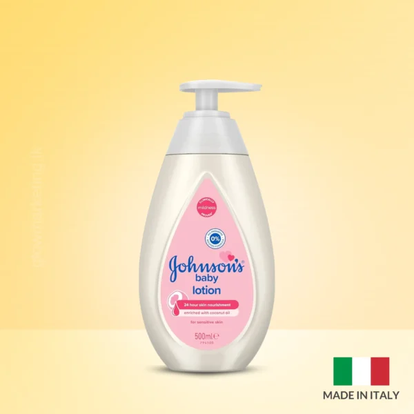 Johnsons Baby Body Lotion 500ml – 24h Moisture | Glow Marketing