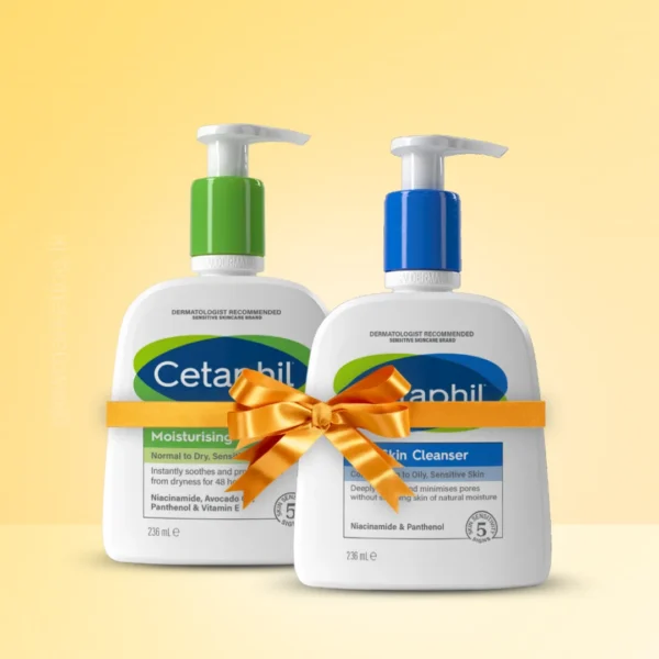 Cetaphil Oily Skin Cleanser + Moisturizing Lotion Combo Pack