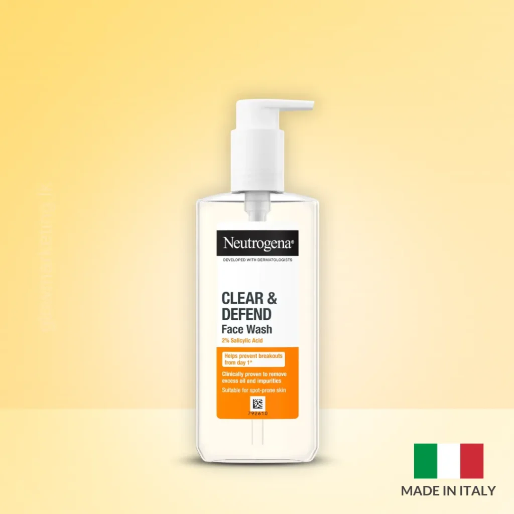 Buy Neutrogena Clear & Defend Face Wash Online in Sri Lanka
