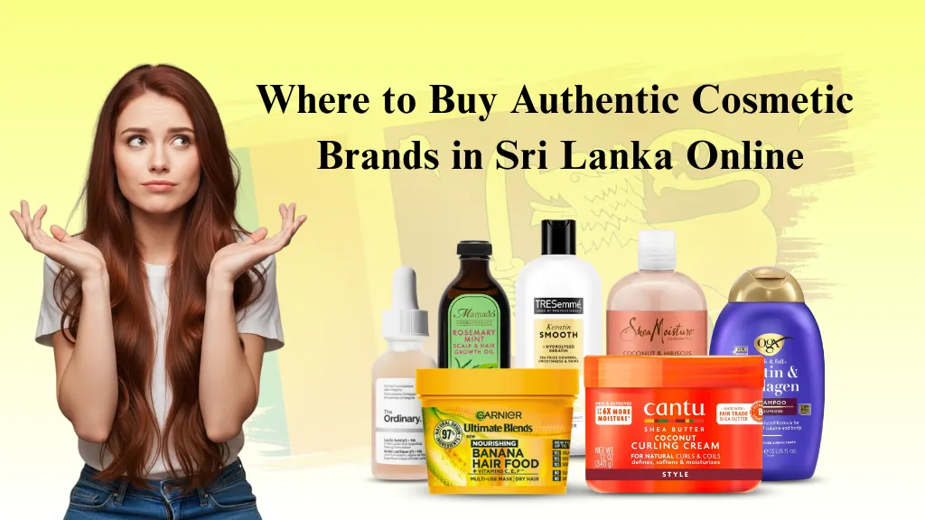 Authentic Cosmetic Brands in Sri Lanka At Glow Marketing