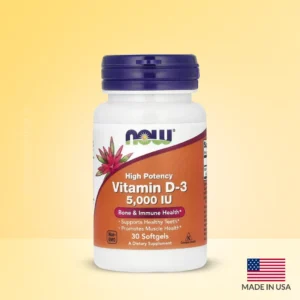 NOW Foods Vitamin D-3 5,000 IU 30 Softgels Sri Lanka
