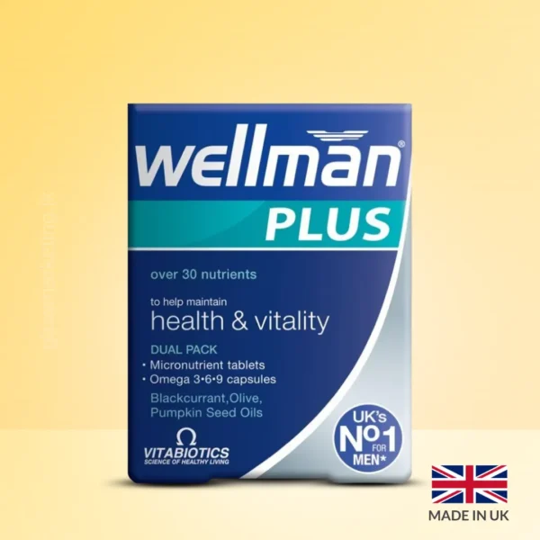 Wellman Plus | Men's Daily Health Supplement Sri Lanka