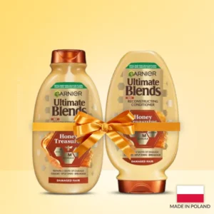 Buy Garnier Ultimate Blends Honey Strengthening Combo Pack Online in Sri Lanka At glowmarketing.lk