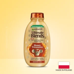 Garnier Ultimate Blends Honey Strengthening Shampoo for Damaged Hair 400ml