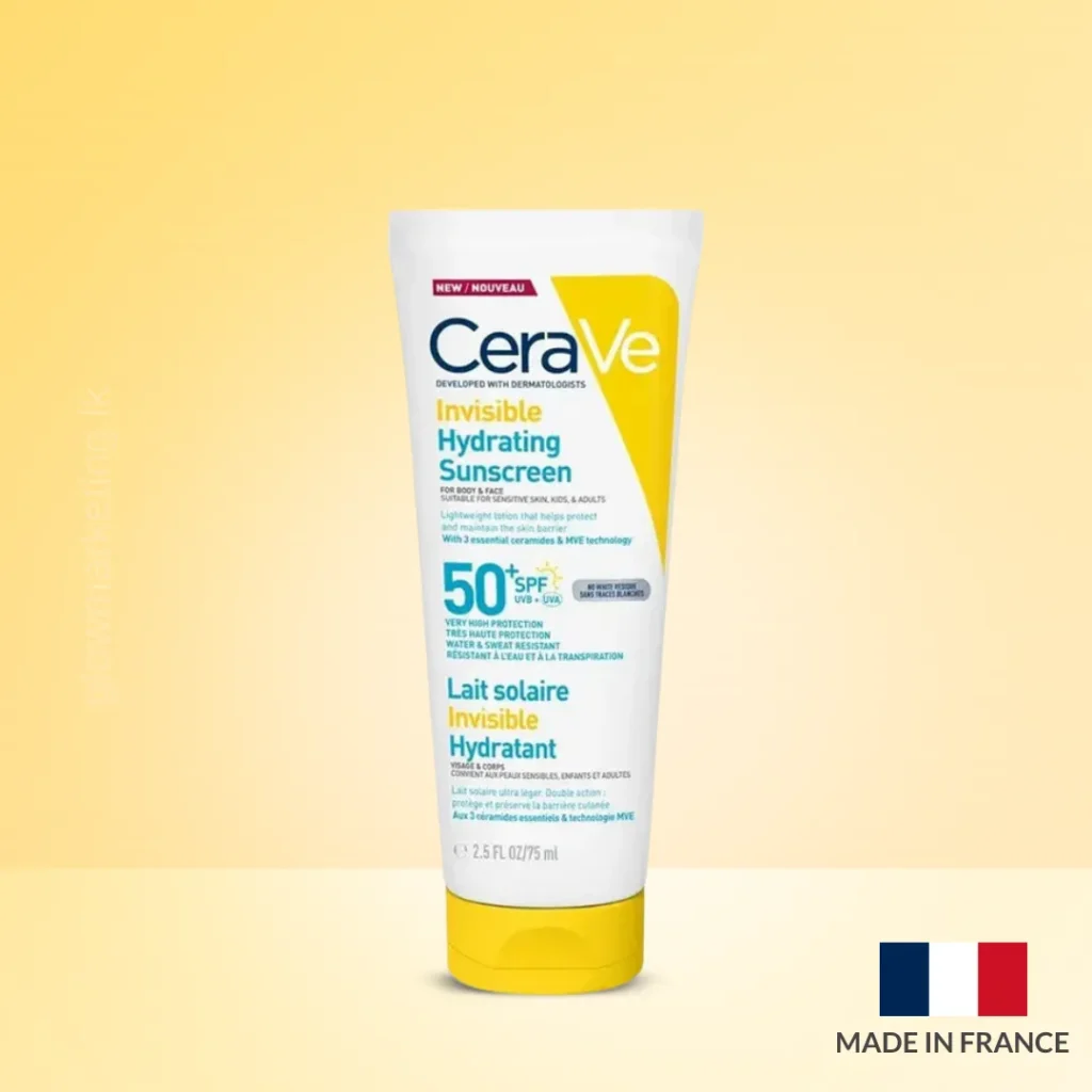 Buy CeraVe Invisible Hydrating Sunscreen SPF 50+ Sri Lanka