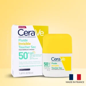 Buy CeraVe Fluide Invisible Toucher Sec Sunscreen SPF 50+ Online At glowmarketing.lk
