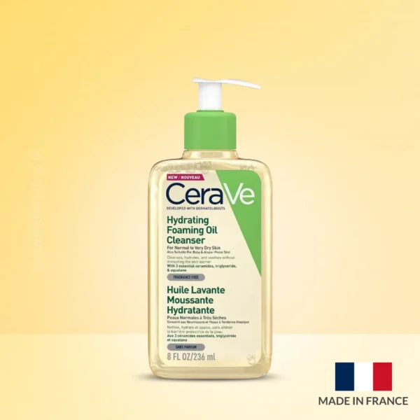 Buy CeraVe Hydrating Foaming Oil Cleanser 236ml in Sri Lanka At glowmarketing.lk