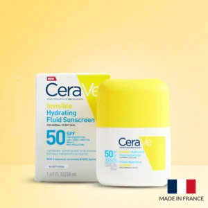 Buy CeraVe Invisible Hydrating Fluid Sunscreen SPF 50 Online in Sri Lanka At glowmarketing.lk