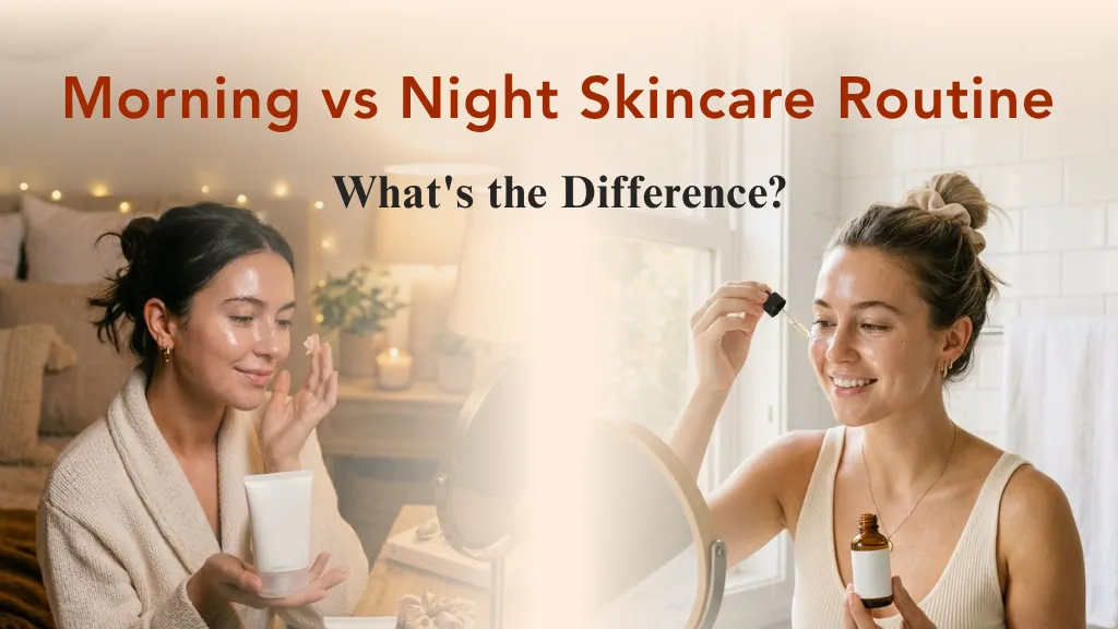 Morning vs Night Skincare Routine At Glow Marketing