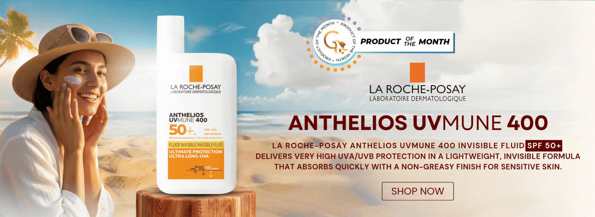 Home La Roche-Posay, Sun Cream SPF 50+, cosmetics, glowmarketing.lk, Beauty Products in Sri Lanka