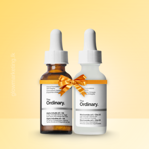 The Ordinary Niacinamide + Alpha Combo | Glow Marketing LK