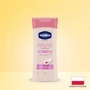 Vaseline Healthy Hands & Stronger Nails Hand Cream - 200ml At glowmarketing.lk