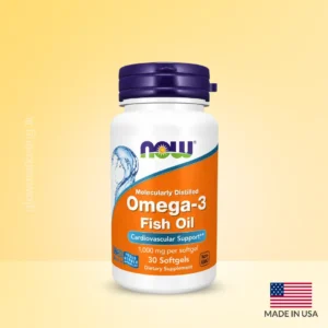Buy NOW Omega 3 Fish Oil 1000 mg - 30 Softgels Sri Lanka