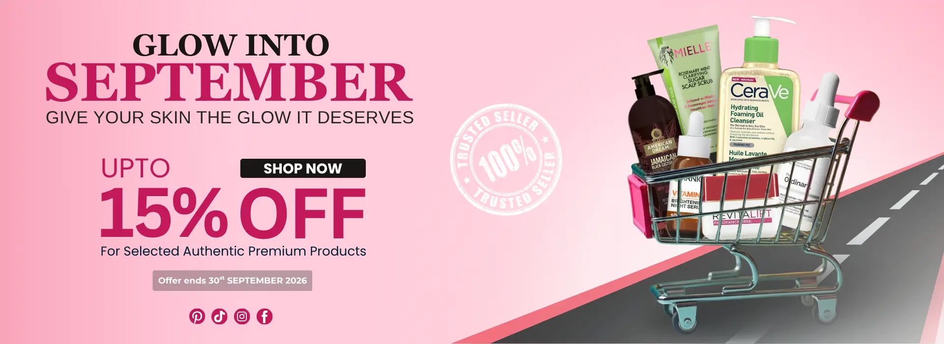 Beauty Offers in Sri Lanka, Up to 15% OFF, cosmetics & Beauty Products At glowmarketing.lk