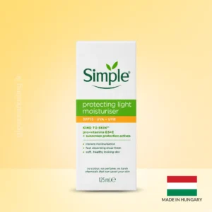 Simple Protecting Light Moisturiser SPF 15 125ml In Sri Lanka At https://glowmarketing.lk